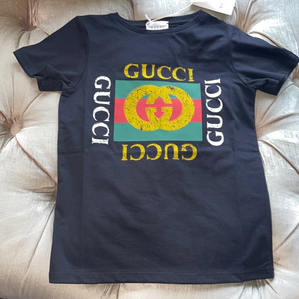 New gucci kids unisex tee shirt
